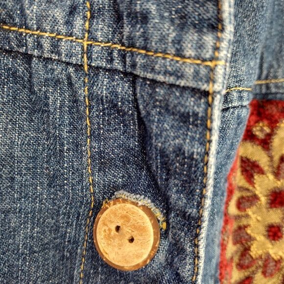 Barn fly tapestry denim jacket - Picture 4 of 7